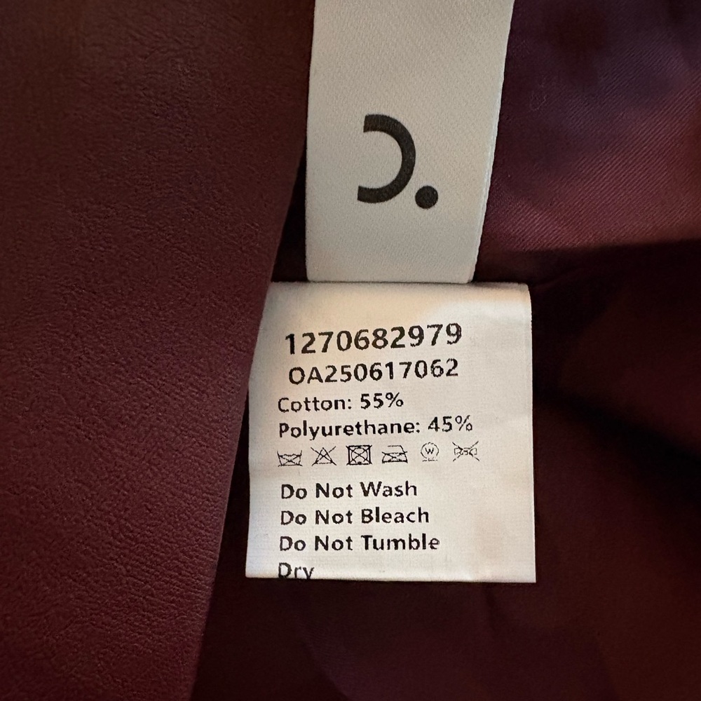 NWT - Commense PU Leather Metal Buckle Sleeveless Mini Dress - Picture 7 of 8